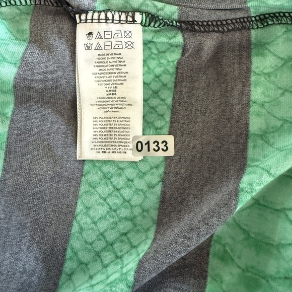 MICHAEL Michael Kors Women’s Green and Black Python Print V-Neck Dress Size S - Picture 14 of 14